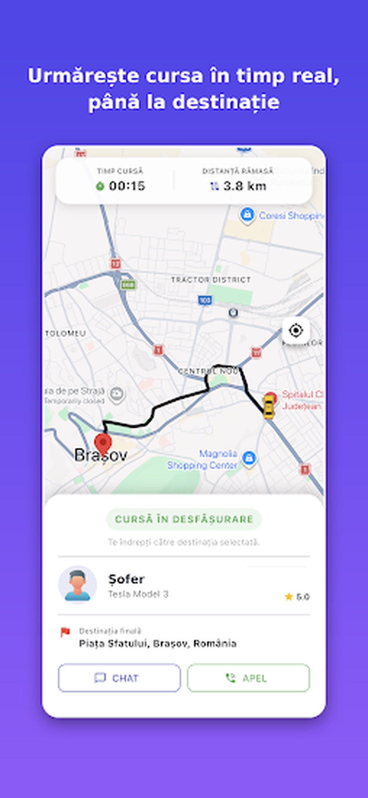 Screenshot 3 of Brasov First Taxi