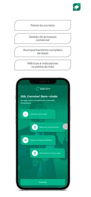 CV CRM: Corretor screenshot 1