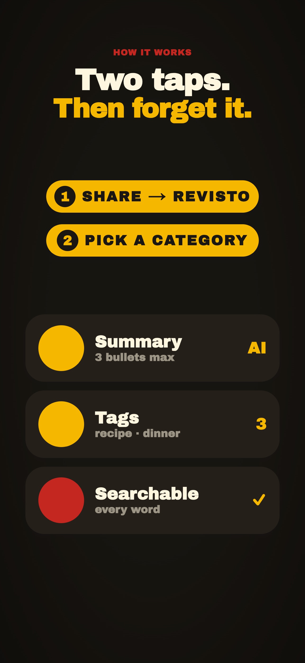 Screenshot 4 of Save Posts & Links: Revisto