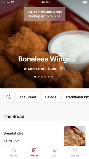 Big R's Pizza and Wings screenshot 2