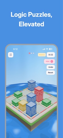 Gridrise - Skyscraper Puzzle Screenshot 1 of 3