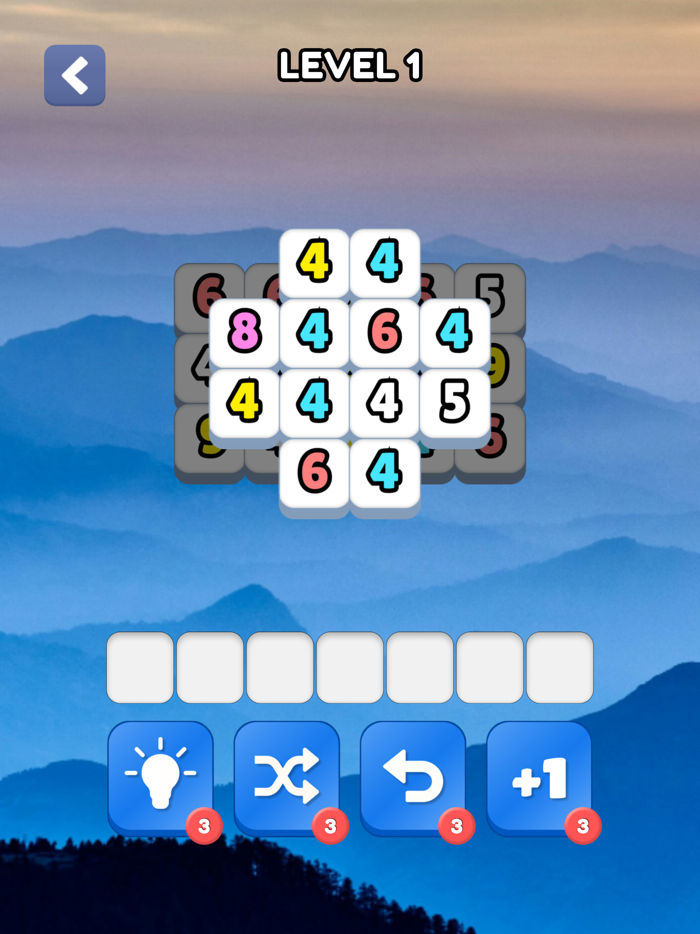 Number Tiles - Tile match game