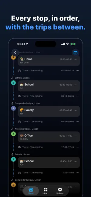 LifeCalendar: Location History screenshot 3