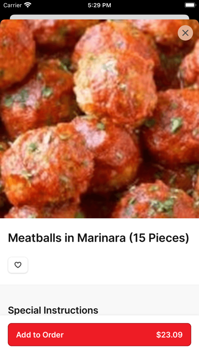 Ameci Pizza & Pasta iPhone screenshot 3 - Food & Drink app