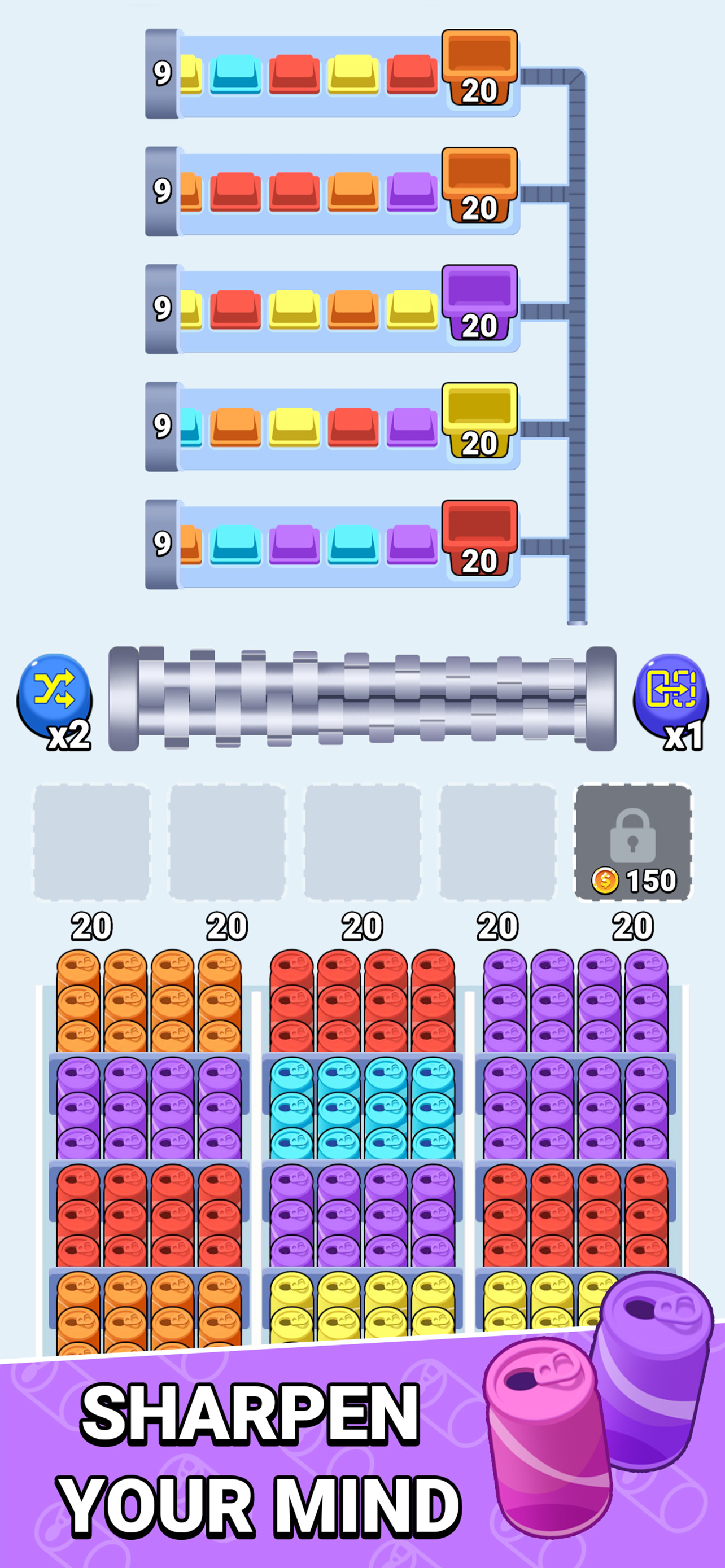 Soda Rush - Color Pack screenshot 3