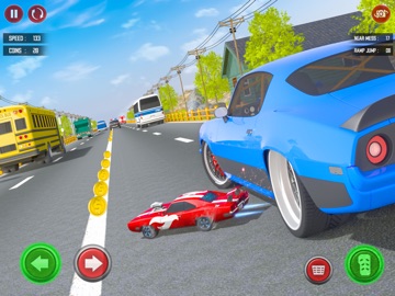 Mini Car Racing Stunt Game Rc iPad screenshot
