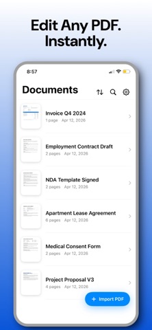 ZentoPDF: Edit, Sign & Fill screenshot