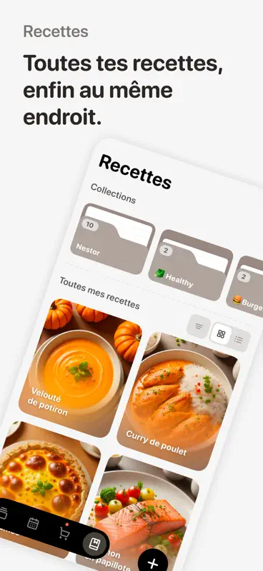 Nestor : Recettes & courses screenshot 6 of 6