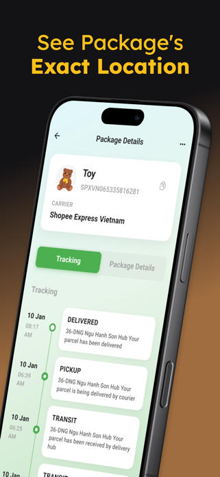 Package Tracker - UPX Screenshot 2 of 7