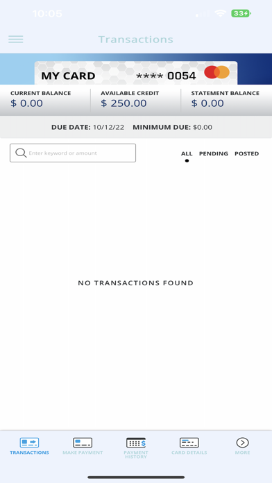 NFFCU Cards Screenshot