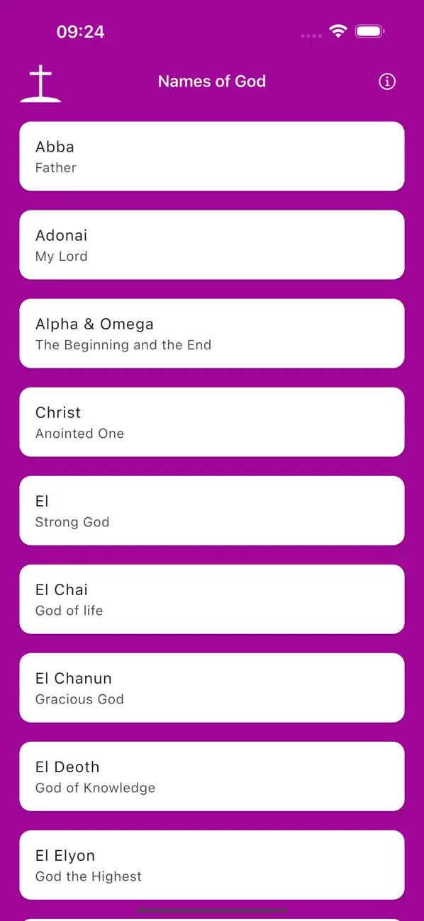 Screenshot #2 pour Names of God - OT & NT