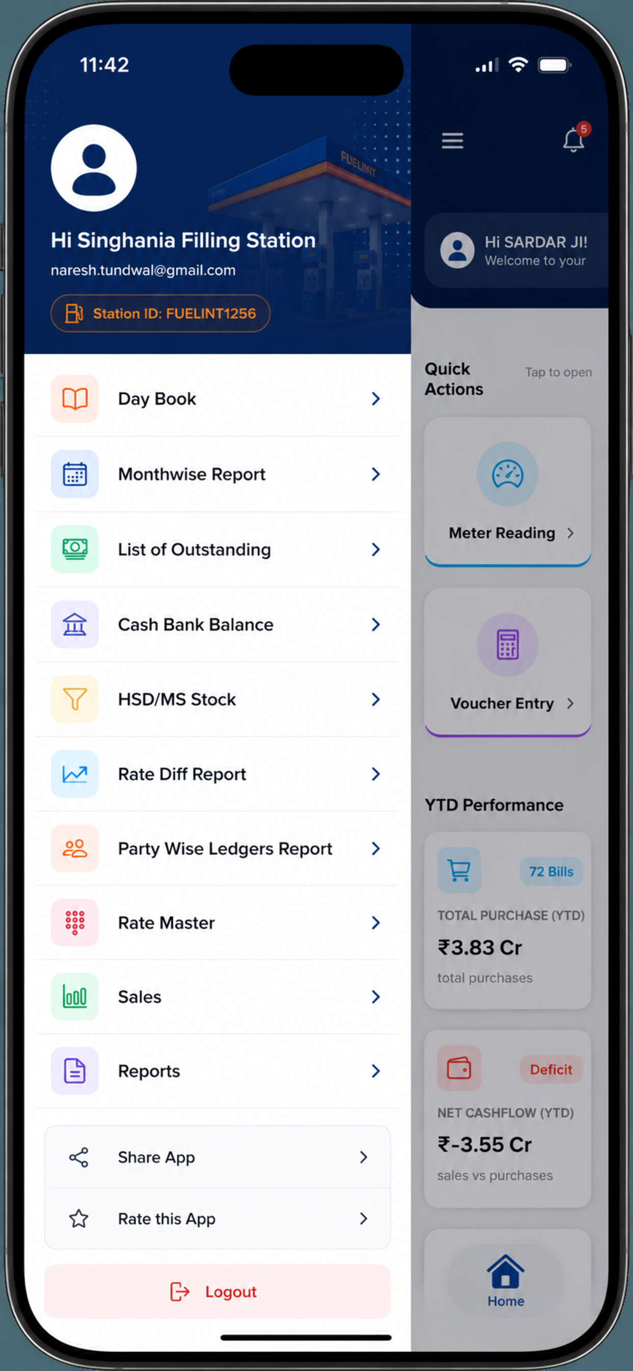 Fuelint screenshot 2