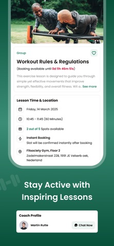 Sustainable Discipline iPhone screenshot