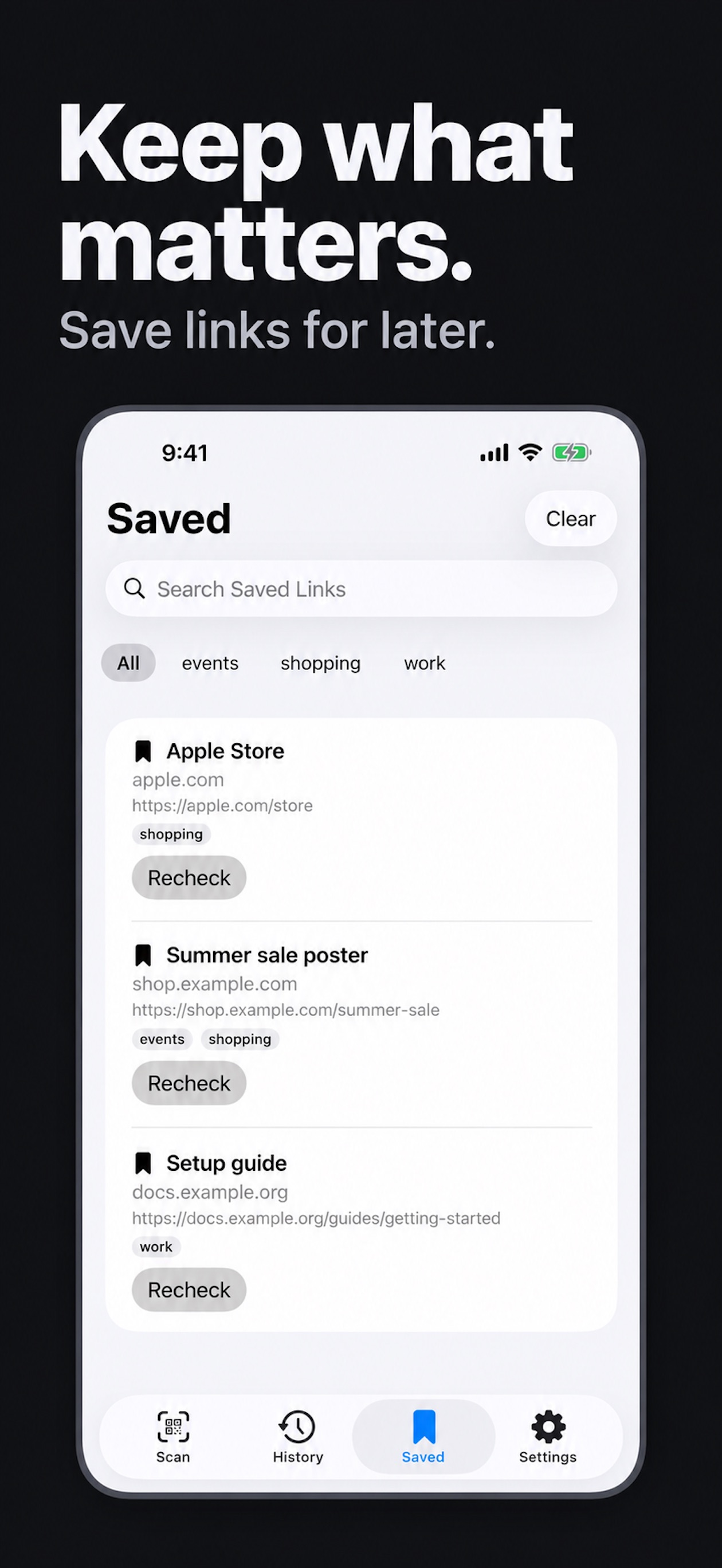 Screenshot 2 of QR Scevio: Safe QR Scanner