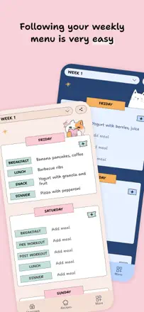 Meal Planner & Weekly Menuのスクリーンショット（1/9）