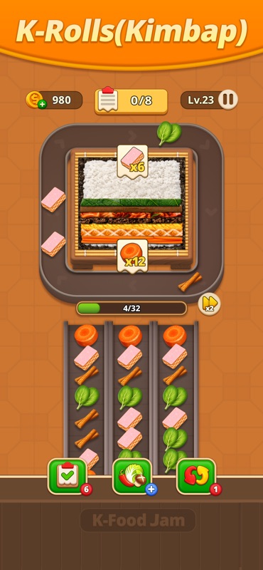K Food Jam: Match & Cook screenshot 3