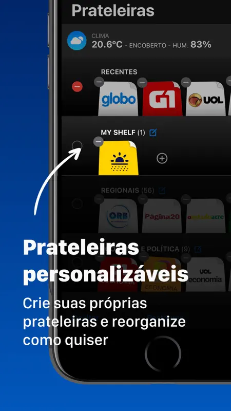 Jornais Brasileiros screenshot 5 of 7