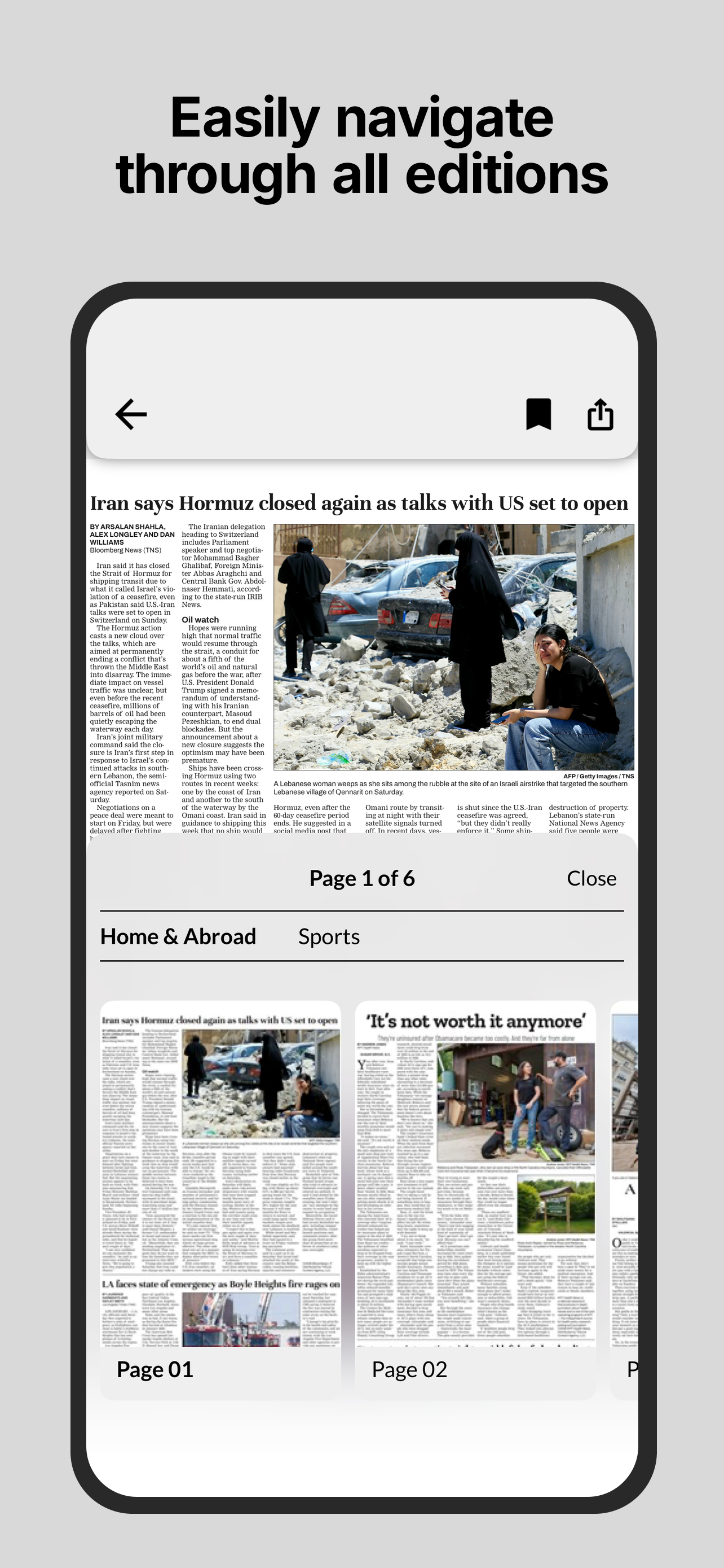 Alexandria Echo Press E-Paper screenshot 3