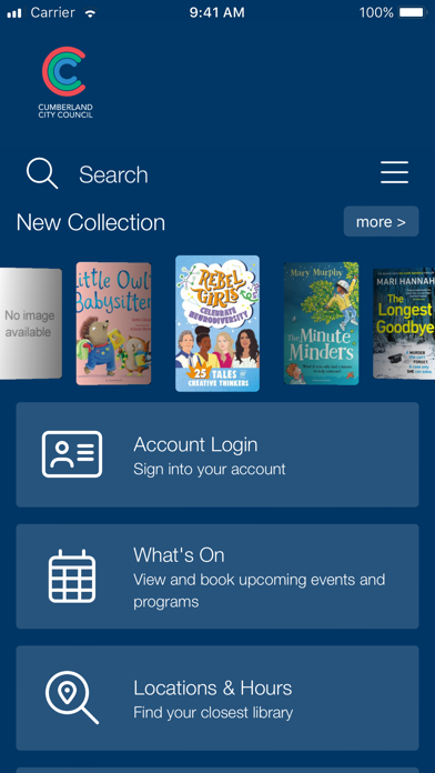 Screenshot #1 pour Cumberland Library Service