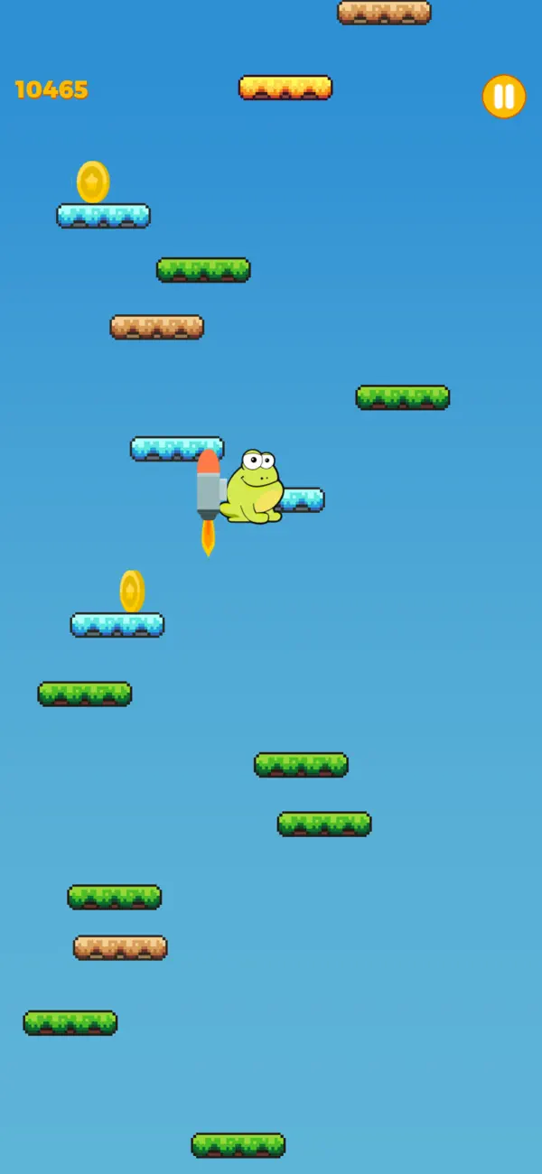 Screenshot #3 pour Frog Jump: Into Infinity