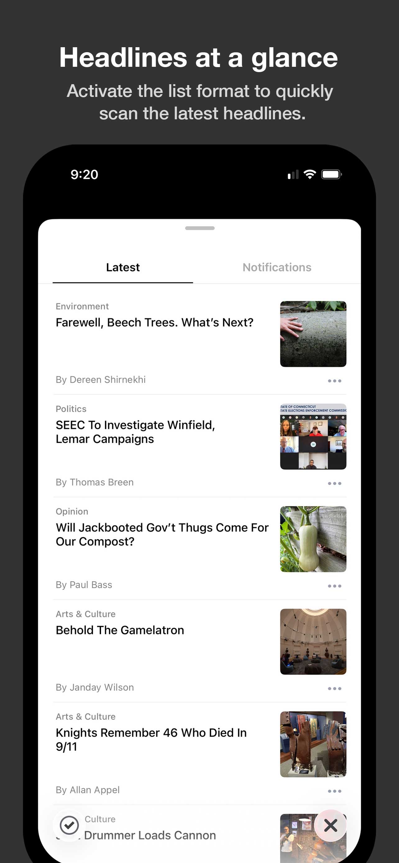 Screenshot 4 of New Haven Independent News