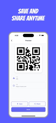 QR Maker - Generate & Scan QR Screenshot 4 of 6