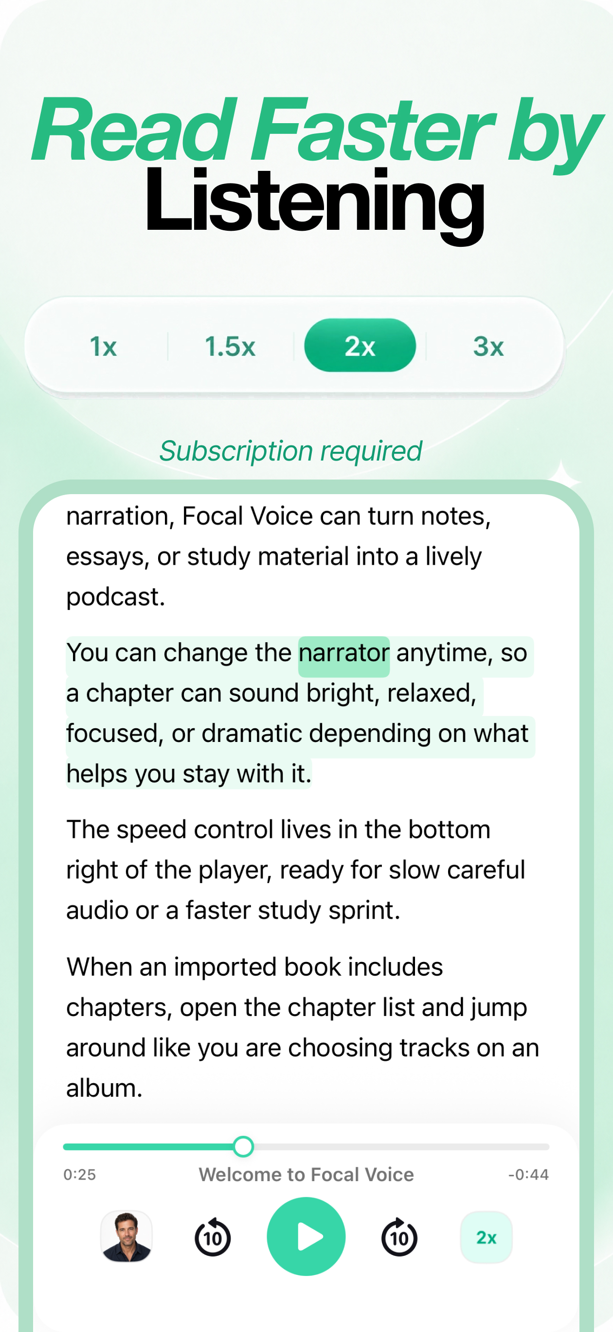 Text to Speech: Focal Voice screenshot 3