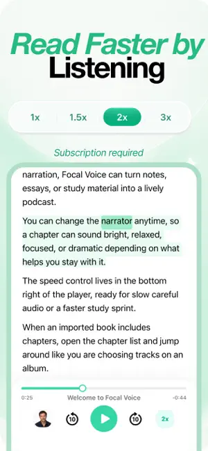 Text to Speech: Focal Voice screenshot 3