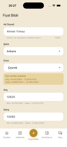Canlı Altın Döviz Kur screenshot