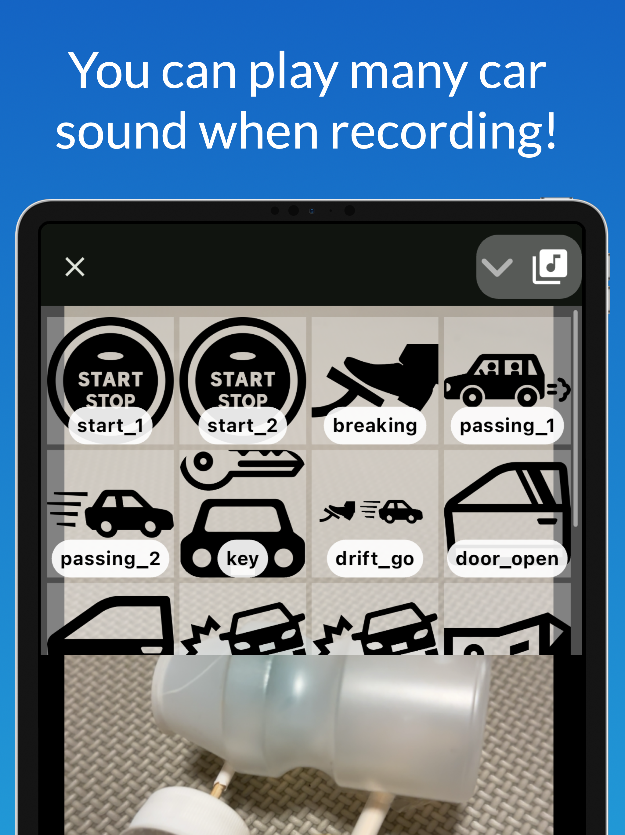 Car Sound Video Recorder