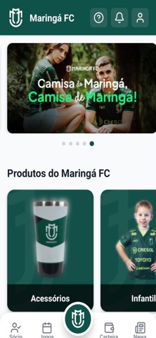 Maringá FC Oficial iPhone screenshot 3