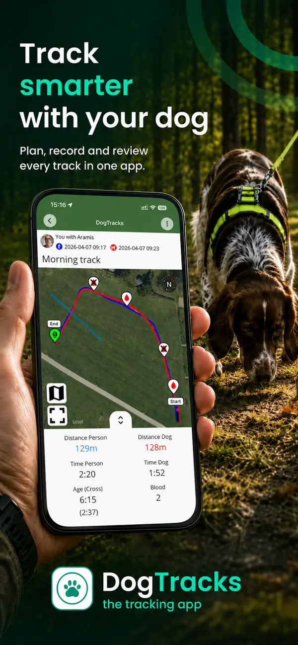Screenshot #1 pour DogTracks: Tracking Training