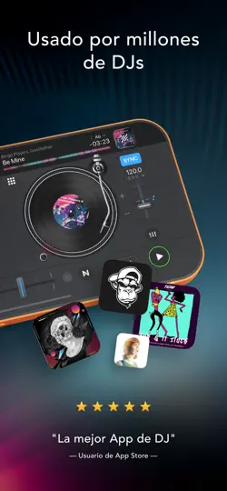Captura de pantalla de Djay - DJ App & AI Mixer en iPhone 3