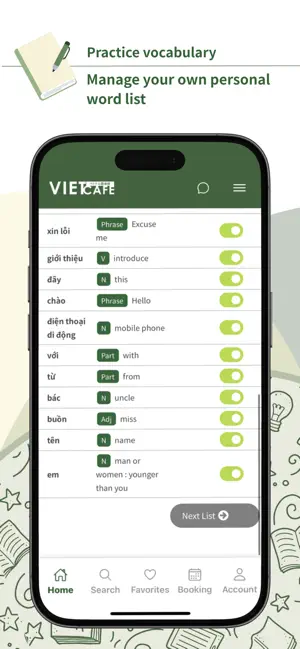 オンラインベトナム語 VIETCAFE screenshot 3