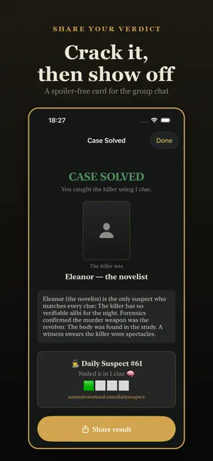 Daily Suspect screenshot 3