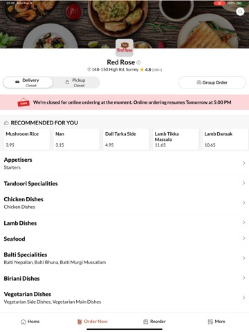 App screenshot