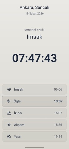 Namaz Vakitleri Plus Screenshot 3 of 6