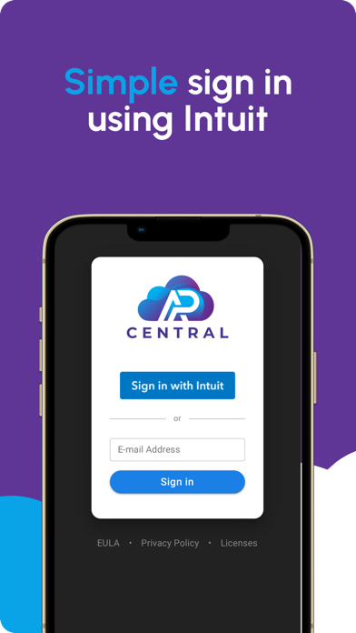 AP Central - Receipt Scanner Screenshot