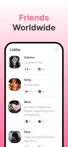 TalkClub: Language Tandem screenshot