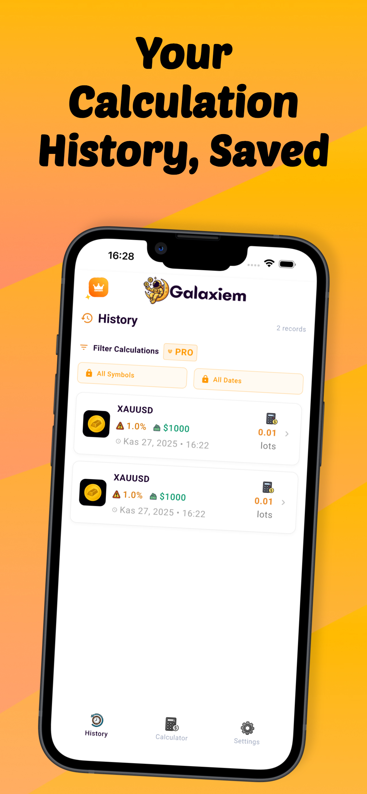 Lot Size Calculator - Galaxiem screenshot 5