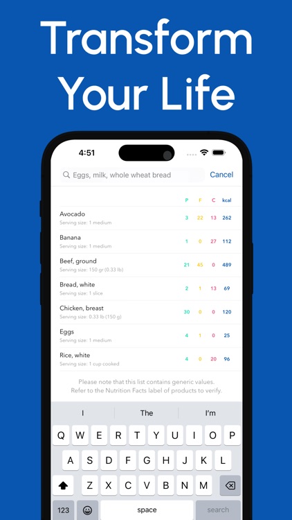 Food Macro Calculator: Makro screenshot-9