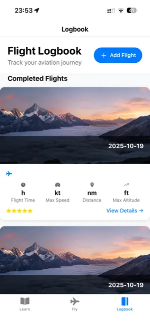 Flyori — Learn to Fly&Logbook screenshot 2