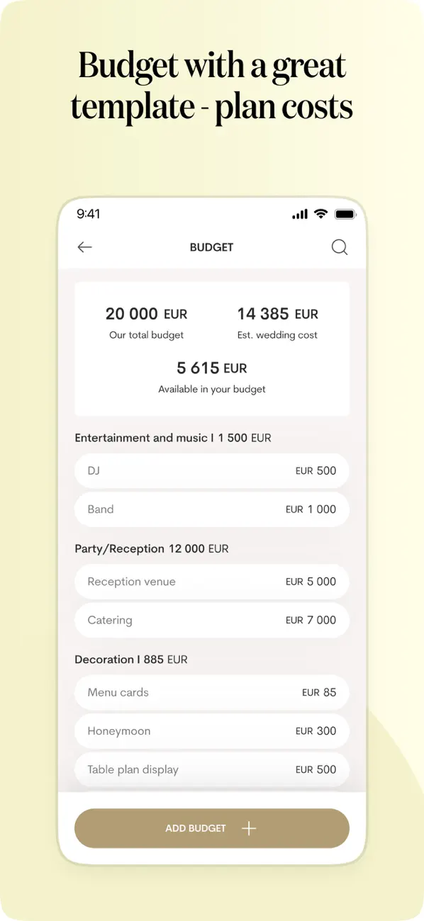 Screenshot #3 pour Wedding Planner by Wedsly
