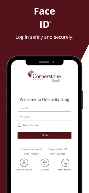 Cornerstone Bank iMobile screenshot 3