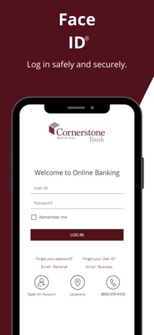 Cornerstone Bank iMobile Screenshot 3 of 9