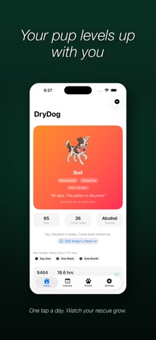 DryDog: Sober Streak Pet screenshot