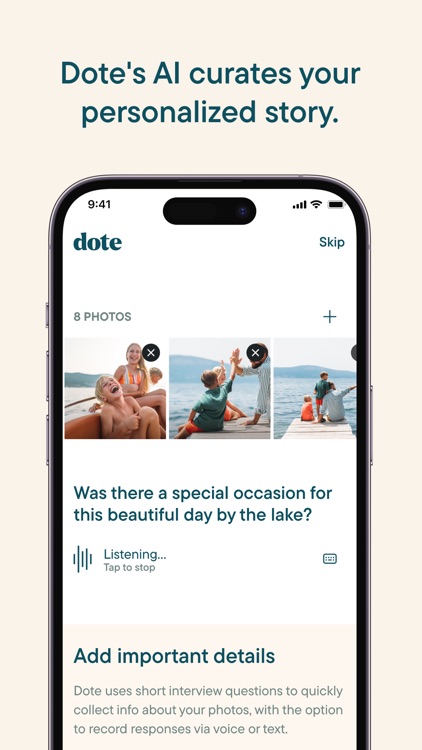 Dote: AI Photo Journal screenshot-3