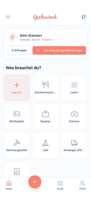 Gschwind App screenshot 2