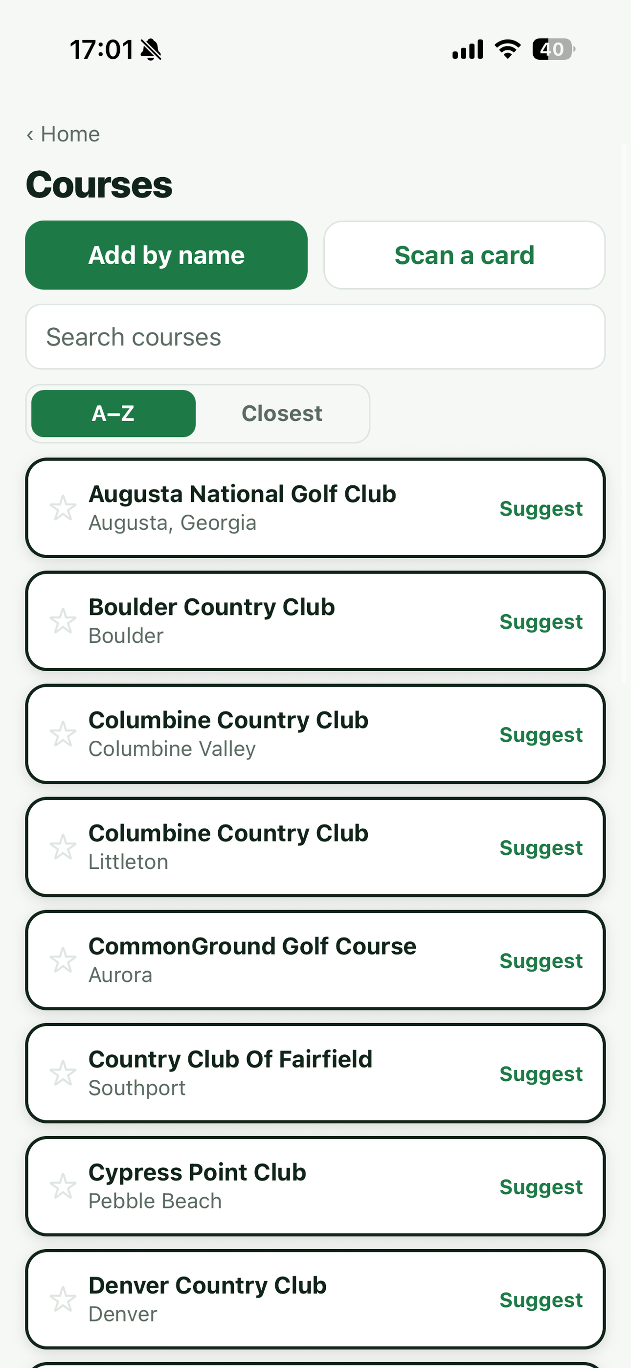 Two Down Golf Scores screenshot 5