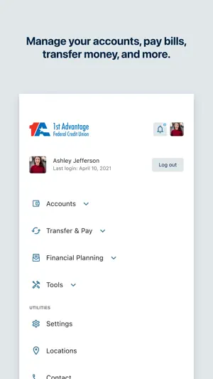 1st Advantage Mobile Banking screenshot 4